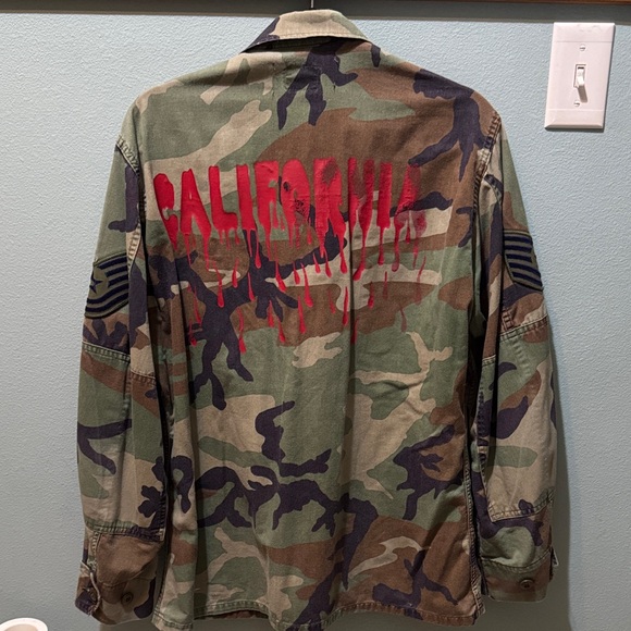 Vintage Camo Jacket size S/M - Picture 6 of 7